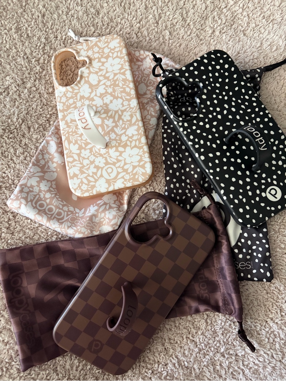 Loopy Case bundle for iPhone 16 all in excellent condition